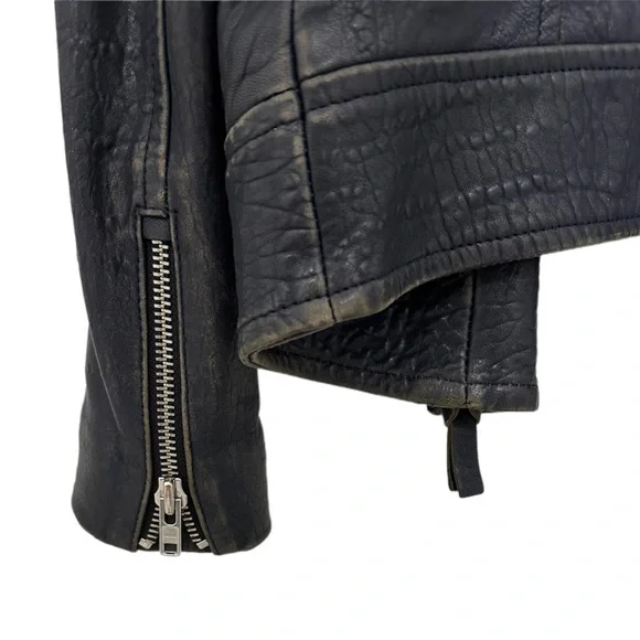 Mackage leather biker jacket - Picture 6 of 9